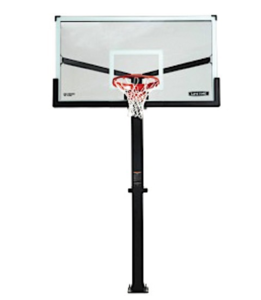 Lifetime Mammoth Bolt-Down Basketball Hoop - 72-Inch Tempered Glass  • 90964