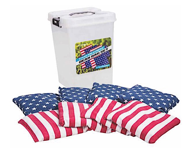 Escalade Sports Triumph Patriotic Stars & Stripes Cornhole Bags - 8-Pack  • 12-0028-2