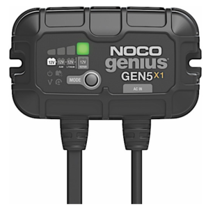 Noco 1-Bank, 5-Amp On-Board Battery Charger, Battery Maintainer, and Battery Desulfator  • GEN5X1