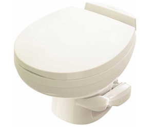 Thetford Aqua Magic Residence Bone Plastic Low Profile Built-In Toilet  • 42172