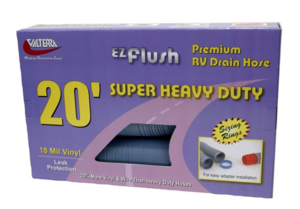 Valterra EZ Flush Super Heavy Duty Drain Hose, 20′, Slate Blue  • D04-0049
