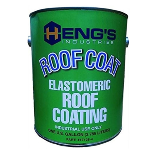 Heng's Elastomeric White Roof Coating - 1 Gallon  • 47128-4