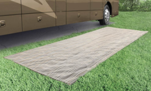 Prest-O-Fit 6 ft. x 15 ft. Aero-Weave Breathable Outdoor Mat - Santa Fe Brown  • 2-3001