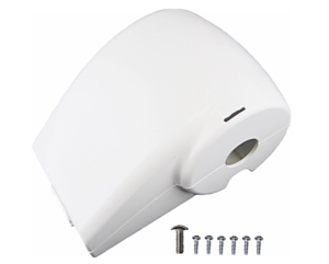 Carefree Travel'R White Patio Awning Idler Head Cover  • R001325WHT