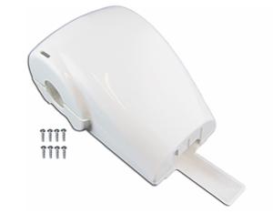Carefree Travel'R White Patio Awning Motor Cover  • R001328WHT