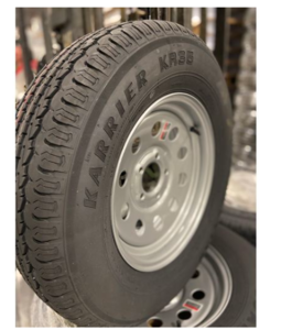 Americana Tire and Wheel ST205/75R15 C/5H MOD SILVER KR35 KENDA (IMPORT) STEEL ASSEMBLY  • 32220IMP