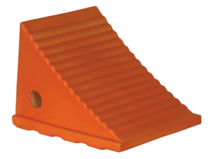 Buyers Orange Polyurethane Wheel Chock, 8.69X11.25X8.13 Inch  • WC8118