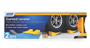 Camco RV Curved Leveler with Wheel Chock - Pack of 2  • 44425