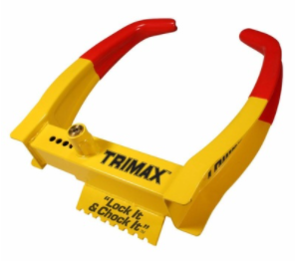 Trimax Deluxe Universal Keyed Alike Wheel Chock Lock - 2-Pack  • TCL275