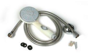 Camco RV Shower Head Kit - Off-White  • 43715