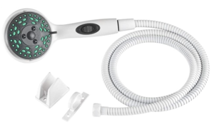 Dura Faucet Self-Pressurizing Handheld Shower Kit - White  • DF-SA432K-WT