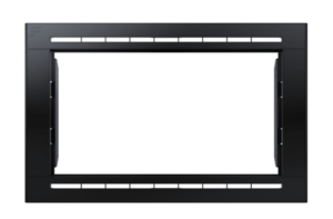 Lippert Low Profile Trim Kit For 0.9 cubic feet Microwave – Black  • 2021123545