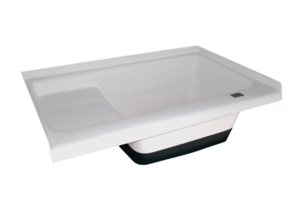 Icon Technologies Sit in Step RV Bath Tub with Right Hand Drain - 36