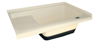Icon Sit in Step RV Bath Tub with Right Hand Drain - 36