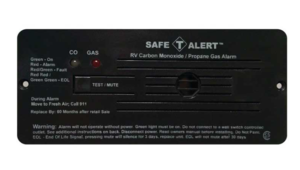 Safe-T-Alert 35 Series RV Dual CO/LP Alarm - Black, Flush Mount  • 35-742-BL