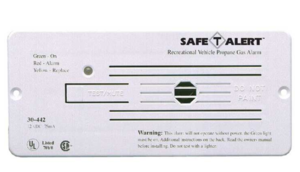 Safe-T-Alert 30 Series RV Propane/LP Gas Alarm - White, Flush Mount  • 30-442-P-WT