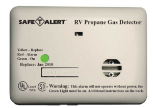Safe-T-Alert 20 Series MIni RV Propane/LP Gas Alarm - White  • 20-441-P-WT