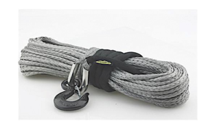 Smittybilt 10K XRC Synthetic Winch Rope (Gray)  • 97710