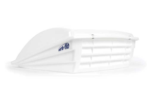 Camco Aero-Flo Roof Vent Cover - White  • 40421