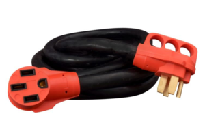 Valterra Mighty Cord 50Amp Extension Cord with Handle 15′ Red  • A10-5015EH