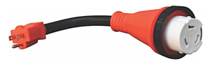 Valterra Mighty Cord 15AM-50AF Detachable Adapter Cord, 12″, Red  • A10-1550DVP