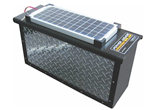 Torklift PowerArmor Solar Locking Battery Box - 6V and 12V Batteries - Diamond Plate Aluminum  • A7712RS