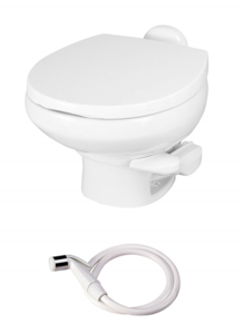 Thetford Aqua Magic Style II RV Toilet Low Profile With Sprayer - White  • 42061
