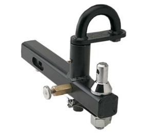 Convert-A-Ball Receiver Pintle Hitch with Nickel-Plated Steel 3-Ball Set  • PH-2