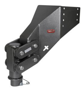 Gen-Y Hitch Executive 21.000 lb Towing 3.500 lb 5th Wheel King Pin Box with Manual Latch Coupler  • GH-8046