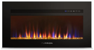 Furrion Built-In Electric RV Fireplace - Crystal Platform, 30