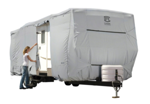 Classic Accessories PermaPro Limited Edition Gray Travel Trailer Cover (Up to 35')  • 80-325-201001-RT