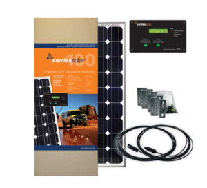 Samlex Solar Charging Kit - 100 Watt  • SRV-100-30A