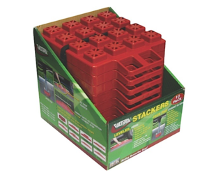 Valterra Stackers EZ Leveler Jack Pads - 10 Pack  • A10-0918