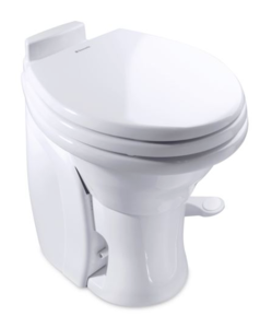 Dometic 7640 Master Flush Ceramic Toilet, White  • 304764001