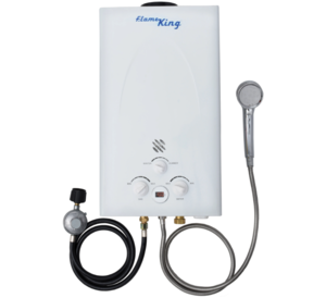 Flame King Tankless Outdoor Portable Propane Gas 10L 2.64GPM Water Heater 68,000 BTU for Hot Water Shower, RV, Camping  • YSNBM-264