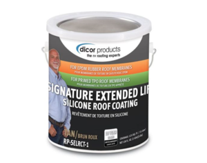 Dicor Signature Extended Life Silicone Coating Part 2 for EPDM Rubber Roofing, Tan  • RP-SELRCT-1