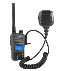 Rugged Radios Rugged GMR2 GMRS and FRS Band Radio with Hand Mic  • GMR2-G
