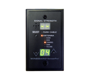 Winegard Sensarpro UHF/VHF TV Signal Meter, Black  • RFL-332