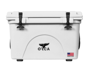 ORCA 40-Quart Hard Side Cooler – White  • ORCW040