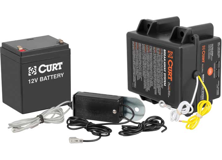 Curt Side Load Push-To-Test Breakaway Kit with Side-Load Battery  • 52042