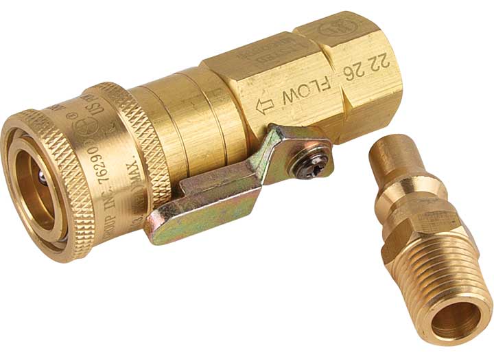 Mr. Heater Propane/Natural Gas Connector Kit with Shut-Off Valve & Full Flow Male Plug  • F276182