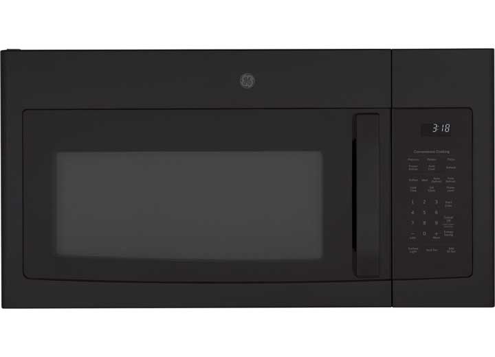 GE Appliances 1.8 Cu. Ft. Over-the-Range Microwave Oven with Recirculating Venting, Black  • JNM3184DPBB