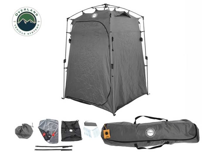 Overland Vehicle Systems Wild Land Portable Privacy Room with Shower, Retractable Floor and Amenity Pouches  • 26019910