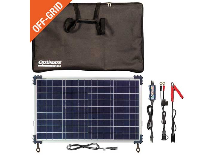 Tecmate Optimate Solar Duo 40W Travel Kit  • TM-522-D4TK