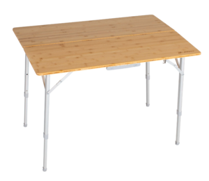 Lippert Bi-Fold Bamboo Adjustable Camping Table  • 2021011322