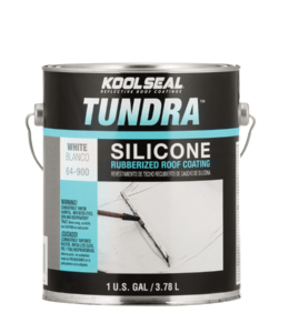 Kool Seal Tundra Silicone Rubberized Roof Coating, White  • KS0064900-16