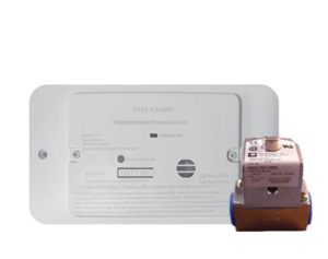 Safe-T-Alert Dual Propane/LP And Carbon Monoxide Alarm w/Trim Ring & Solenoid, White  • 25-742-R-WT-TR-KIT