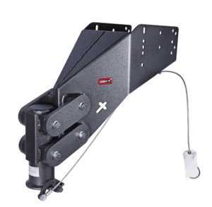 Gen-Y Hitch Executive 18.000 lb Towing 3.500 lb 5th Wheel King Pin Box with Auto Latch Coupler & Cable  • GH-8045AL