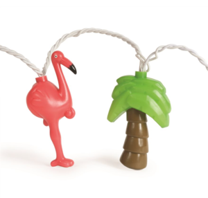Camco Party Lights - Flamingos and Palm Trees  • 42662