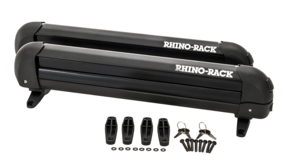 Rhino-Rack Ski and Snowboard Carrier - 4 Skis or 2 Snowboards  • 574